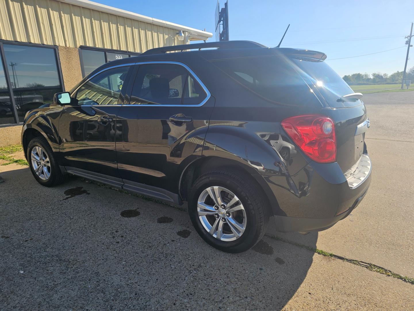 2013 BLACK Chevrolet Equinox 1LT 2WD (2GNALDEK3D6) with an 2.4L L4 DOHC 16V engine, 6-Speed Automatic transmission, located at 533 S Seven Points BLVD, Seven Points, TX, 75143, (430) 255-4030, 32.313999, -96.209351 - Photo#3